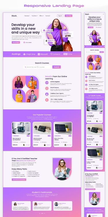 Responsive Business Website